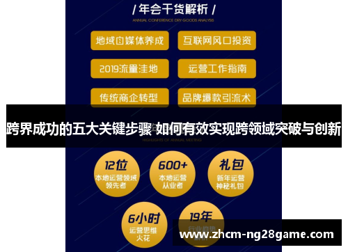 跨界成功的五大关键步骤 如何有效实现跨领域突破与创新 跨界成功的五大关键步骤 如何有效实现跨领域突破与创新